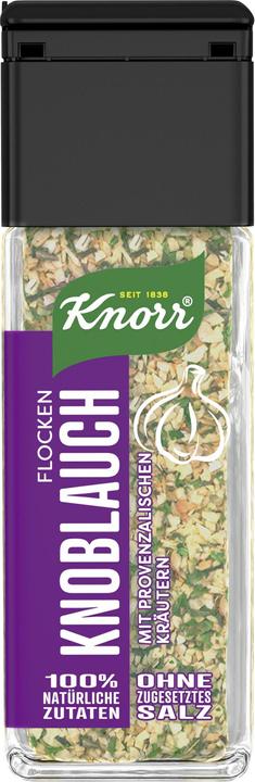 Knorr 100% Natürlich Gewürzflocken Knoblauch, Würzmittel Streuer, Würzen ohne Salz und Zucker (51 g)