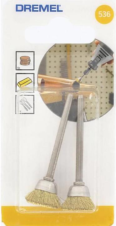 Actual product image Dremel Brass brush 536