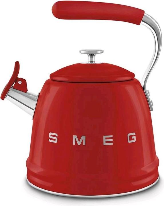 Smeg WKF01RD fluitketel 2,3 l Rood, Roestvrijstaal (2.30 l)