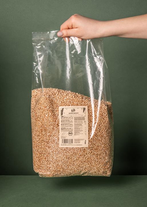 Actual product image KoRo Organic puffed quinoa (600 g)