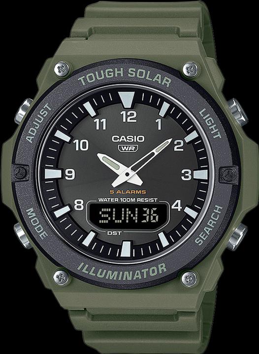 Actual product image Casio AQ-S820W-3BVEF (Chronograph, Digital watch, 52.50 mm)