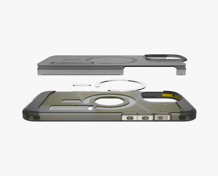 Actual product image Spigen - Tough Armor MagSafe - iPhone 16 Pro Max - Frost Black (Apple iPhone 16 Pro Max)
