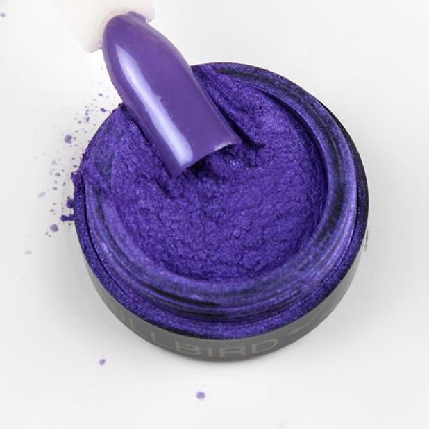 Actual product image BrillBird Chrome Pigment Purple