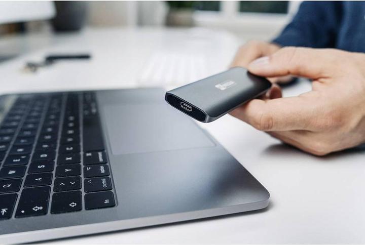 Image du produit MyMedia SSD 1TB, USB 3.1, type A-C, 4.57cm (1.8") (1000 Go)