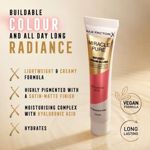 Immagine prodotto Max Factor Miracle Pure Infused Cream Blush (05 Rosa delicato)