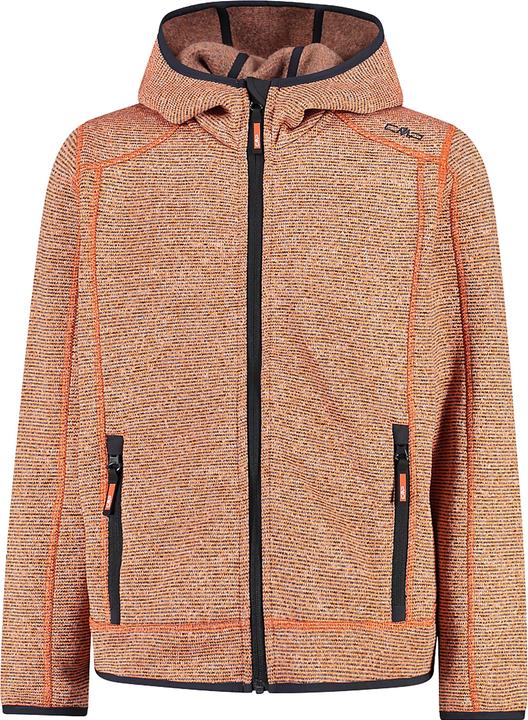CMP Campagnolo Boy's Jacket Fix Hood Jacquard Knitted (164)