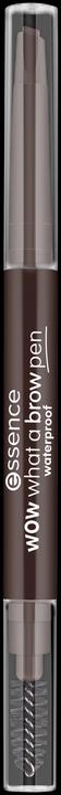 essence wow what a brow pen waterproof (Black-Brown)