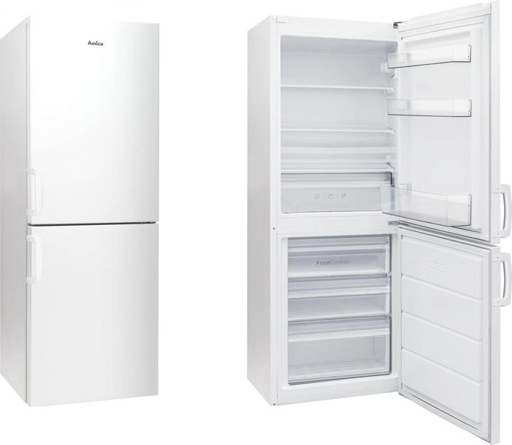 Produktbild Amica KGCL 385 100 W ws Kühlkombi (230 l)