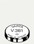 Immagine prodotto Varta V 381 - batteria SR55 - ossido di argento - 45 (1 pz., SR55, 45 mAh)