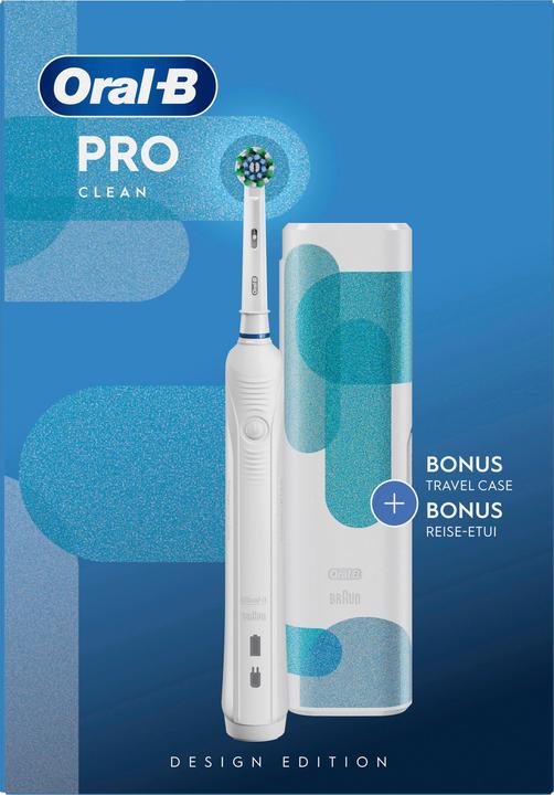 Actual product image Braun Pro 1 Clean Zahnbürste weiss (Oscillating toothbrush)