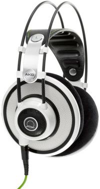 Productafbeelding AKG Q 701 Quincy, stereo hoofdtelefoon voor over het oor, wit (Bedraad)