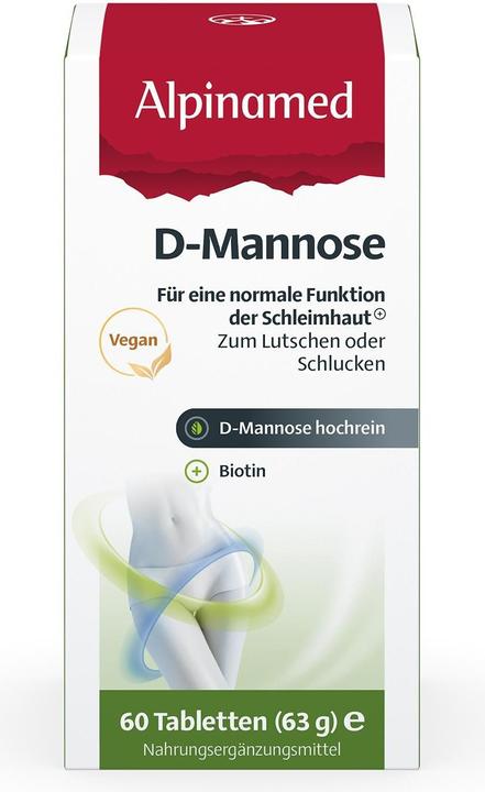 Immagine prodotto Alpinamed D-Mannosio (60 Pezzo/i, Pillole, 63 g)