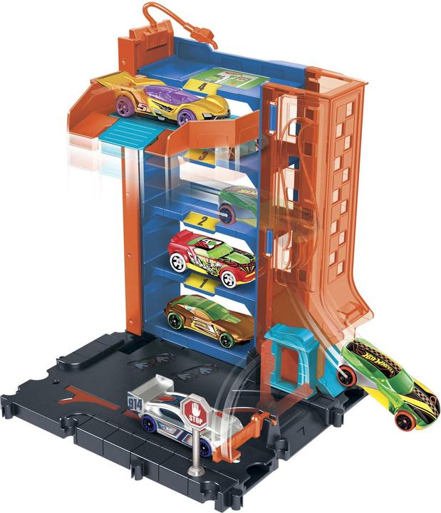 Actual product image Hot Wheels City Downtown Parking Garage