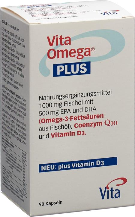 Produktbild Vita PLUS 30mg Coenzym Q10 (90 Stück, Kapseln, 195 g)