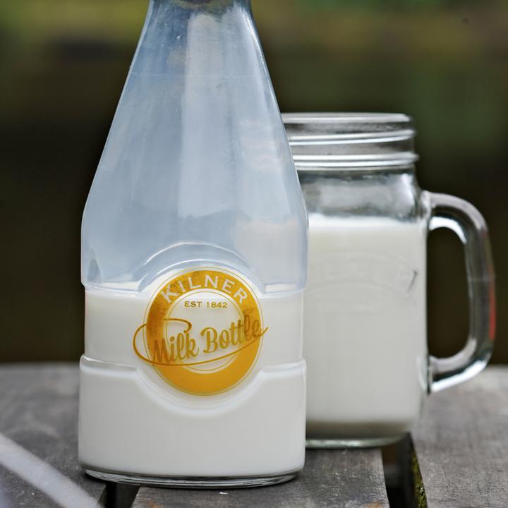 Actual product image Kilner 1 Pint Milk Bottles 20oz / 568ml, (568 ml) (1 pcs., 0.57 l)