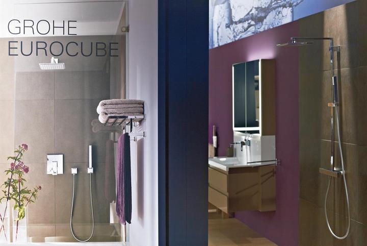 Actual product image Grohe Euphoria Cube wall connection elbow