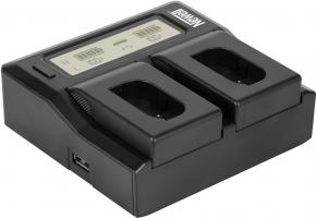 Immagine prodotto Newell DC-LCD-Zweikanal-Ladegerät für DMW-BLK22-Akkus für Panasonic (Caricabatterie per fotocamere)