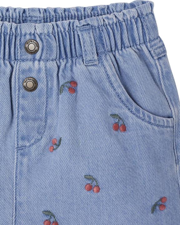 Immagine prodotto Vertbaudet Baby Jeansshorts mit Blumenstickerei (92)