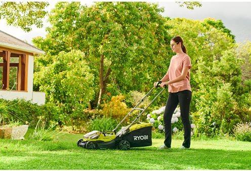 Actual product image Ryobi RY18LMX37A-0 (Rechargeable battery operated)