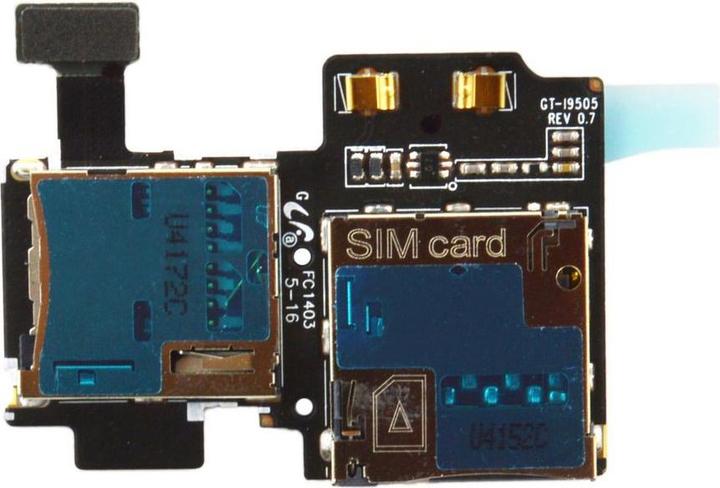 Produktbild CoreParts Samsung Galaxy S4 GT-I9505 SIM (SIM-Halterung, Galaxy S4 GT-I9505)