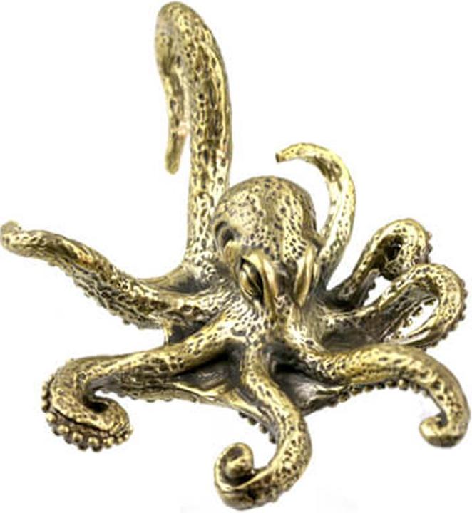 Actual product image Star Piercing Ohrgewicht vergoldet Tintenfisch (Brass)