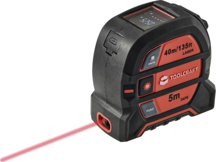 Produktbild Toolcraft Laser-Entfernungsmesser (40 m)