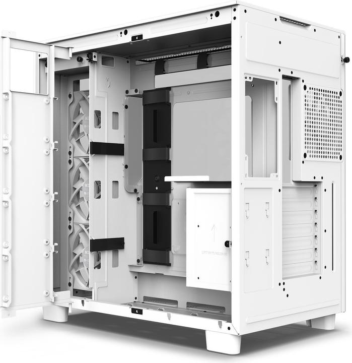 Productafbeelding NZXT H9 geheel wit (ATX, mATX, Mini-ITX)