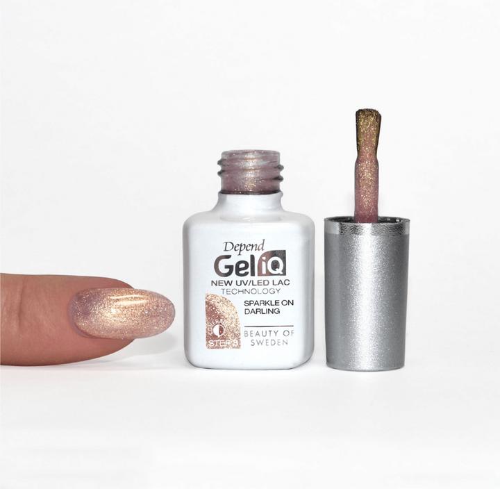 Actual product image Beter Better Depend Gel Iq Esmalte Sparkle Darl 41012 (Sparkle On Darling, Gel-Effect Nail Polish)
