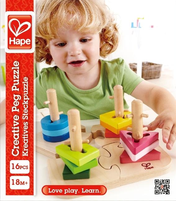 Produktbild Hape Kreatives Steckpuzzle
