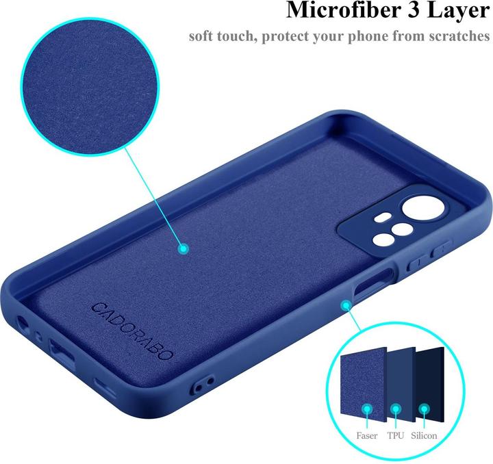 Produktbild Cadorabo Hülle für Redmi Note 12S TPU im Liquid Schutz Silikon Design (Xiaomi Redmi Note 12S)