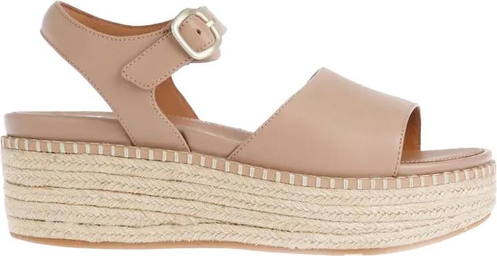 Actual product image Fitflop Womens/Ladies Eloise Leather Backstrap Wedge Sandals (38)