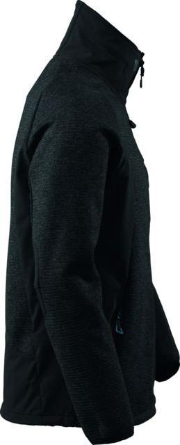 Produktbild Mascot Strickjacke "Advanced" schwarz meliert/schwarz Gr.S (S)