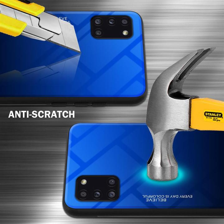 Produktbild Cadorabo TPU 2 Farben Glas Cover (Samsung Galaxy A31)