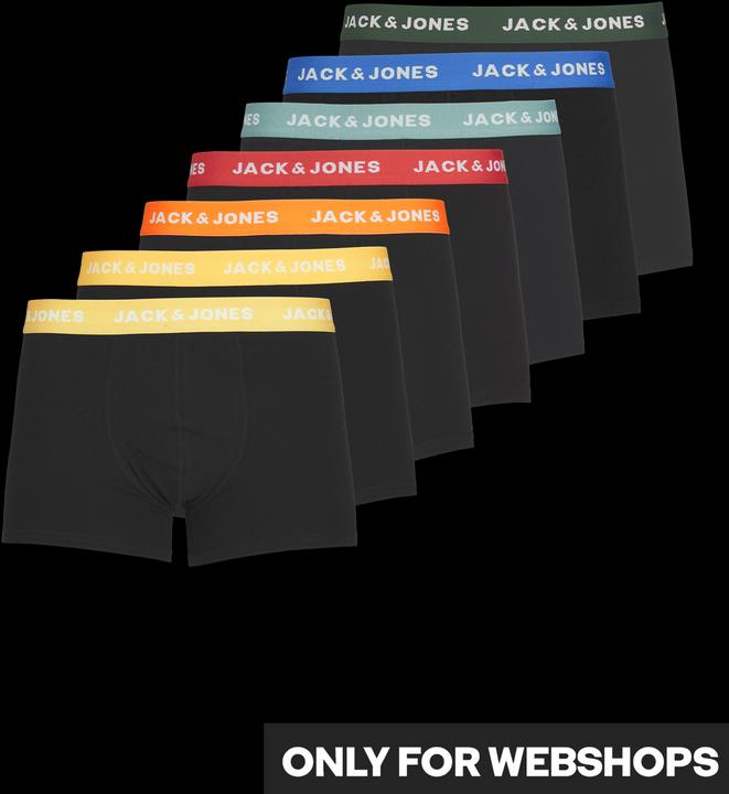 Image du produit Jack & Jones Jacvito Solid Trunks Pack Noos (XL, paquet de 7)