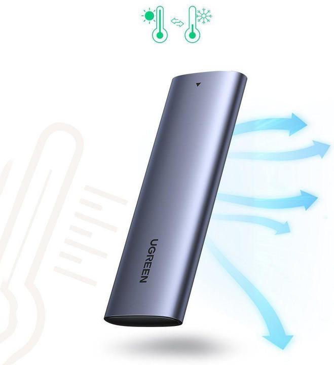 Produktbild Ugreen SSD Enclosure (M.2 2280, M.2 2230, M.2 2260, M.2 2242)