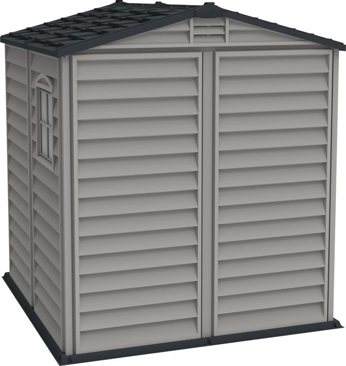 Actual product image Duramax Kunststoff Gerätehaus 186x190 Gartenhaus