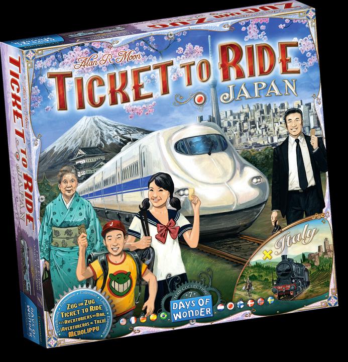 Actual product image Days of Wonder Train by train (French)