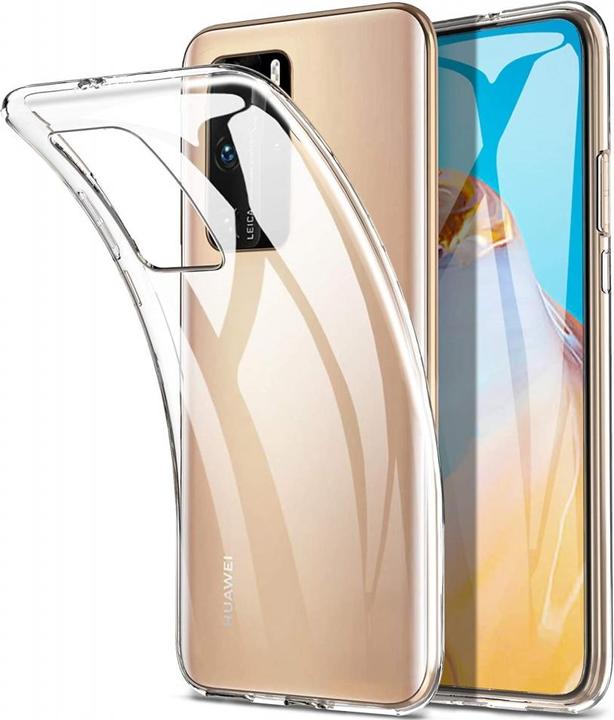 Actual product image Screenguard Huawei P40 Pro+ Flexible TPU Clear Case (Huawei P40 Pro+)