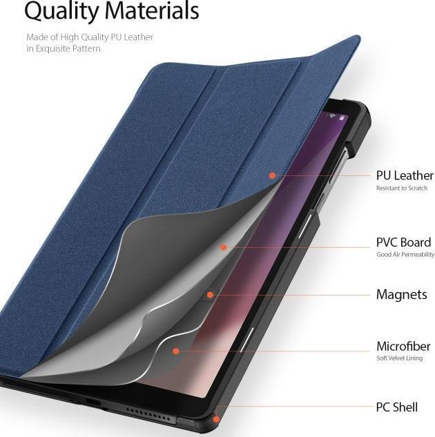 Produktbild Dux Ducis Domo Series Leder Bookcover Hülle (Lenovo Tab M8 Gen 4)