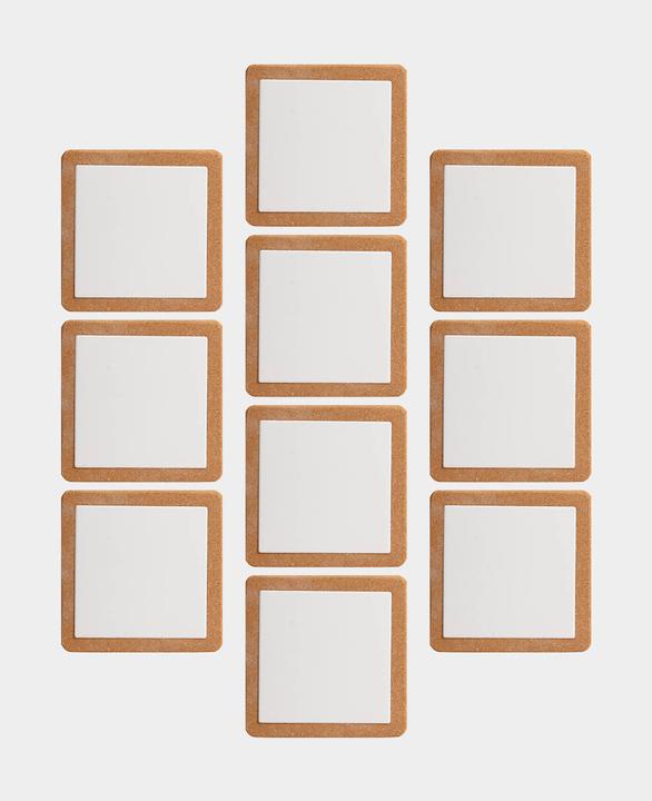 I Am Creative Korkuntersetzer, Pfannen- und Topfuntersetzer, Set 10 Stk. (10 x, Pfannenuntersetzer)