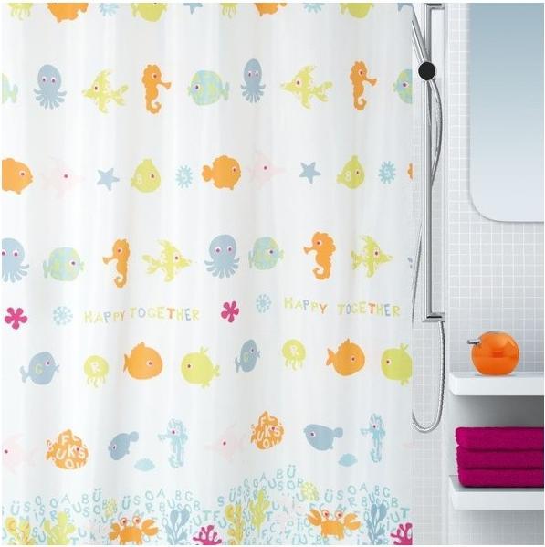 Actual product image spirella Happy Fish (180 x 200 cm)