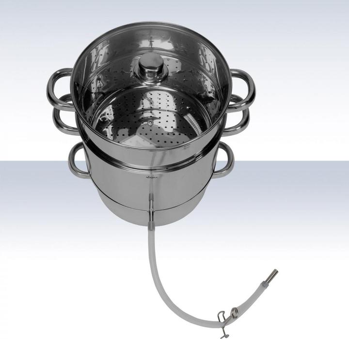 Produktbild Dema Edelstahl Dampfentsafter Dampf Entsafter Fruchtentsafter Obstpresse Saftpresse