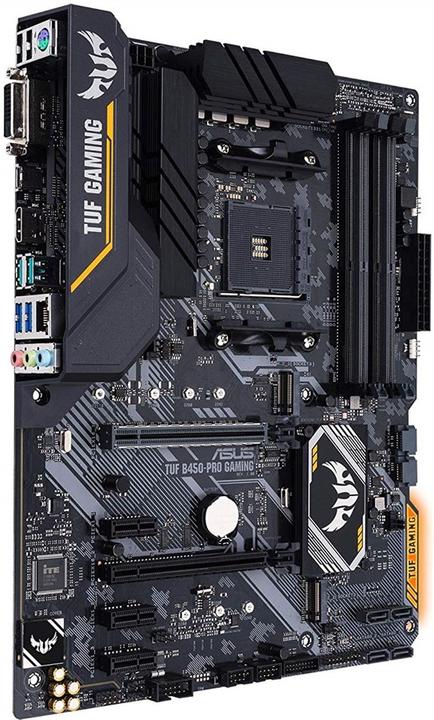 ASUS TUF B450-PRO GAMING AM4 B450 (AM4, AMD B450, ATX)