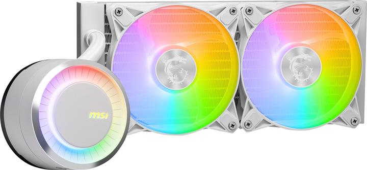 Actual product image MSI Mag Coreliquid E240 White