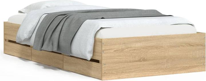 Produktbild VidaXL Bettgestell mit Schubladen (75 x 190 cm)