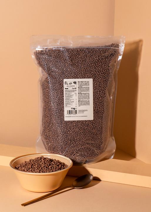 Actual product image KoRo Soy Crispies with cocoa (1000 g)