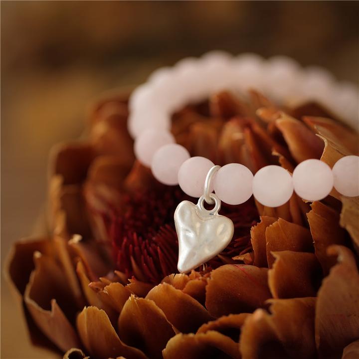 Produktbild Andreani Armband mit echtem Rosenquarz (8 cm, Steine)