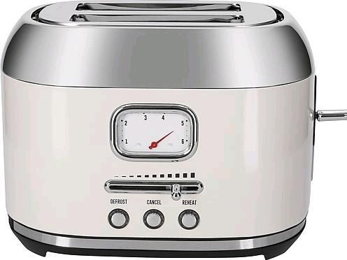 Immagine prodotto Muse MS120 SC Tostapane in acciaio inox beige