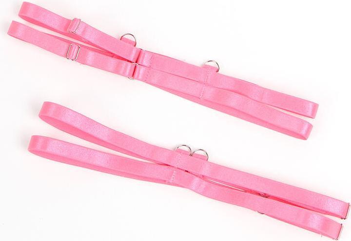 Image du produit Subblime - 955359 BH-SET MIT SPITZE UND STRUMPFBÃ„NDERN ROSA UND LILA S/M (S/M)