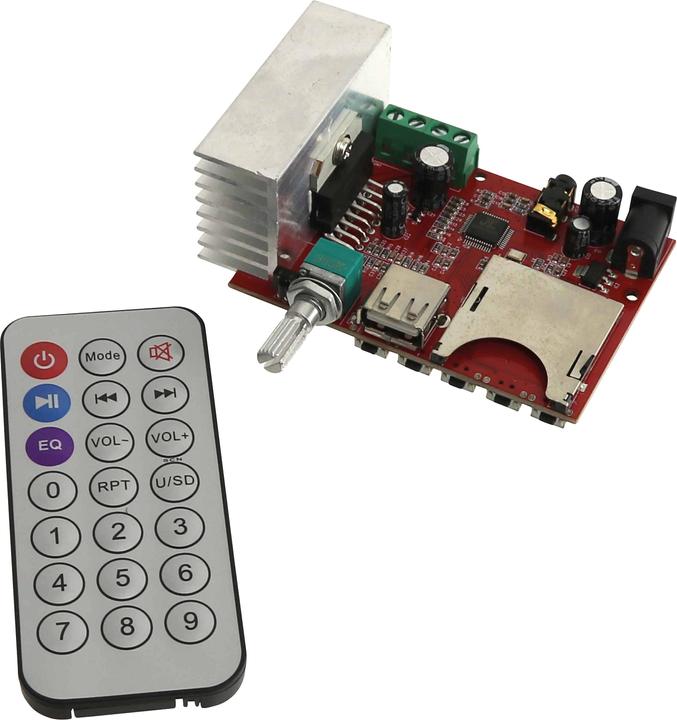Produktbild Daypower Stereo-Verstärkermodul mit MP3-Wiedergabe VM-MP3-2x15 (Verstärker)